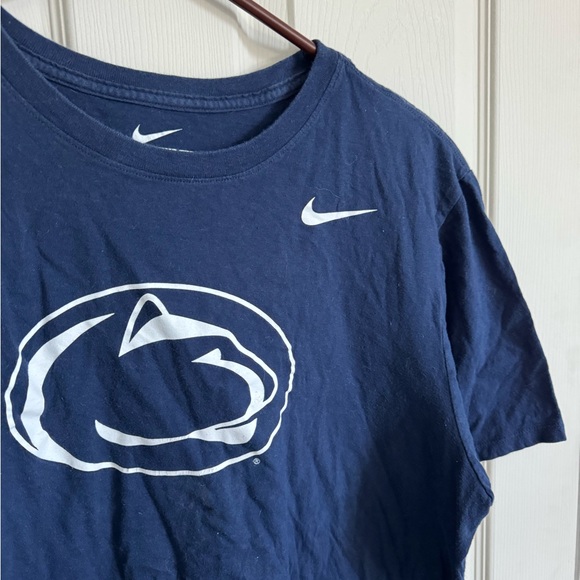 Penn State Nittany Lions navy white T-shirt Nike - Picture 2 of 4